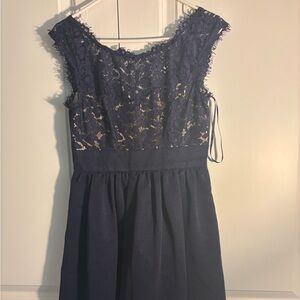 Eliza J navy cocktail dress size 6